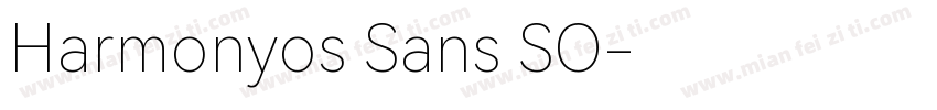 Harmonyos Sans SO字体转换